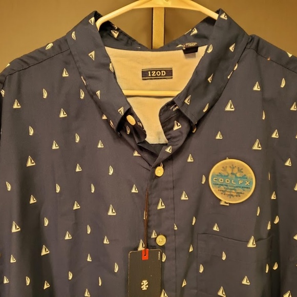 IZOD Big and Tall Breeze Short Sleeve - Picture 5 of 6